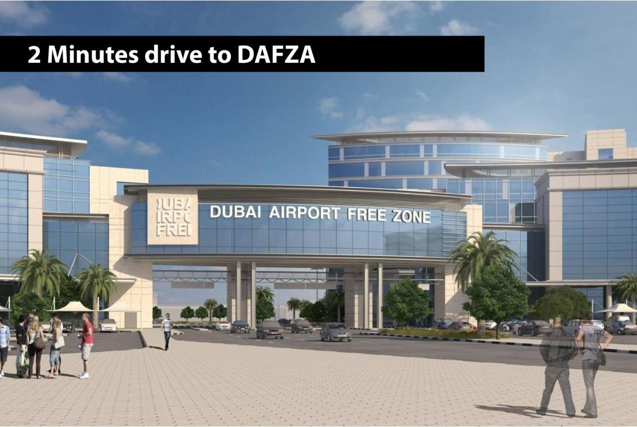 Fortune Plaza Hotel, Dubai Airport Exterior foto